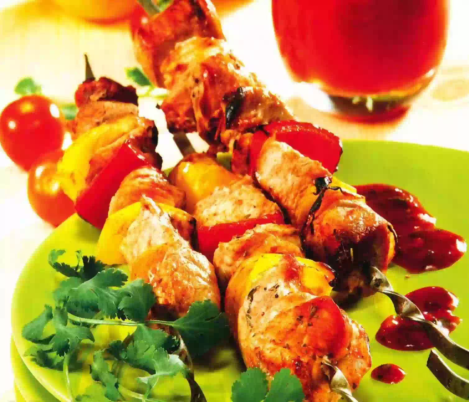 Шашлык с перцем