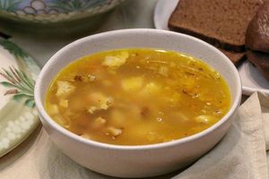 Куриный суп с беконом Куриный суп с беконом