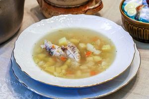 Куриный суп с репой и сельдереем Куриный суп с репой и сельдереем