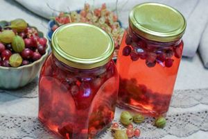 Мохито из крыжовника с лимоном и мятой Мохито из крыжовника с лимоном и мятой