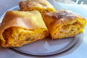 Рождественский тыквенный штрудель