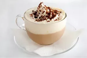 Горячий шоколад с миндалем