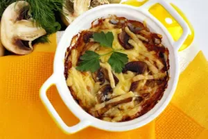 Жюльен из шампиньонов и цуккини